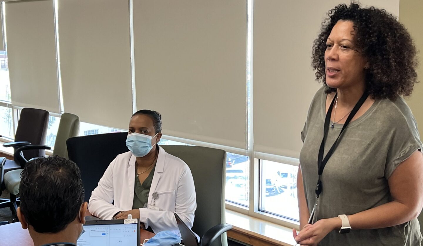 Patient Engagement Specialist Luisa Schaeffer introduces herself