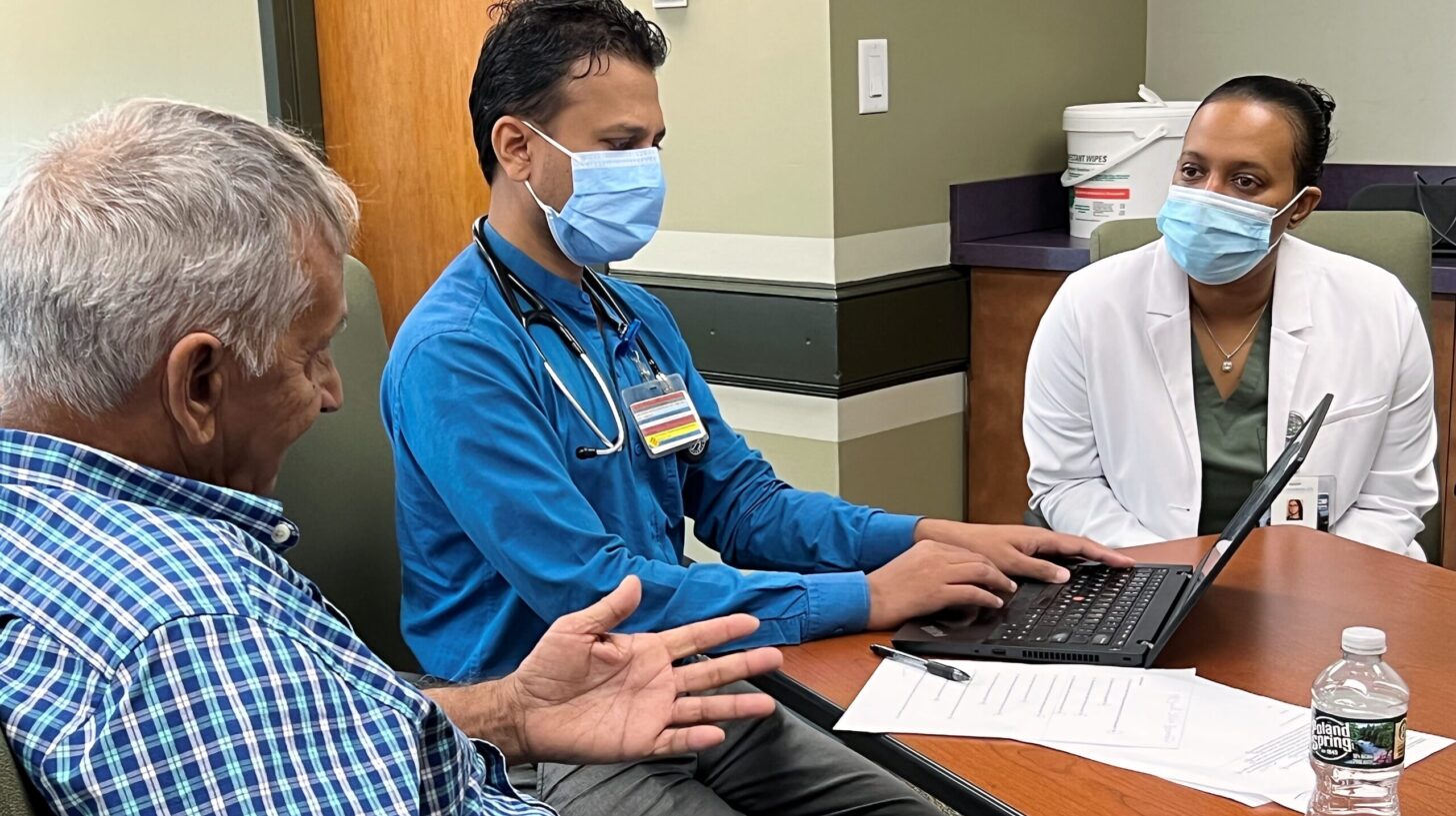 ER can wait. DR. Gohokar with assistant